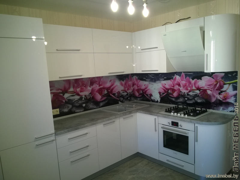 Кухня - Белый глянец